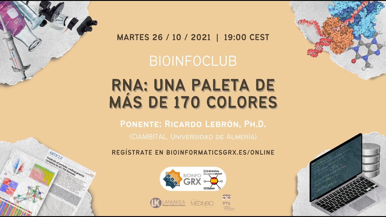 RNA: una paleta de más de 170 colores | BioInfoGRX (RSG Spain Granada)