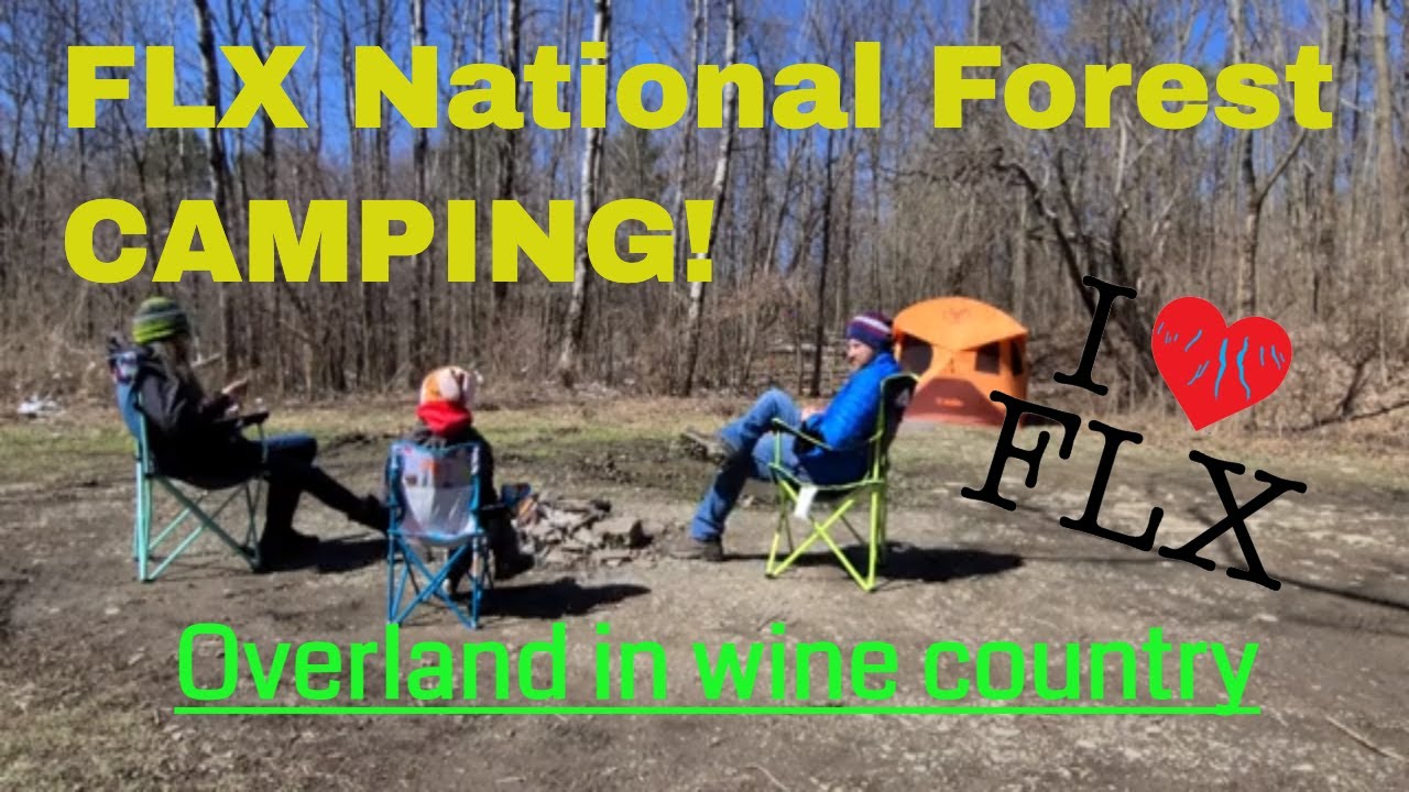 Camping in the Finger Lakes National Forest #camping #overlanding #jeep