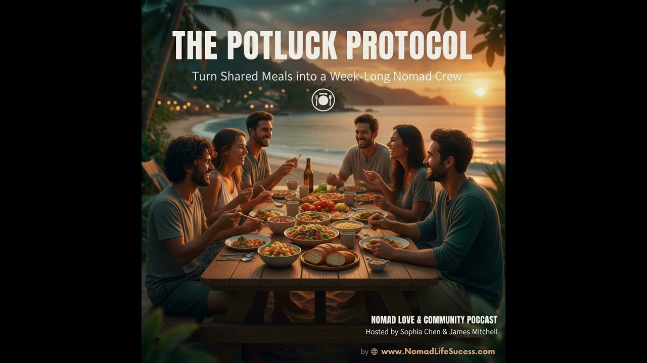 The Potluck Protocol: Turn Shared Meals into a Week-Long Nomad Crew