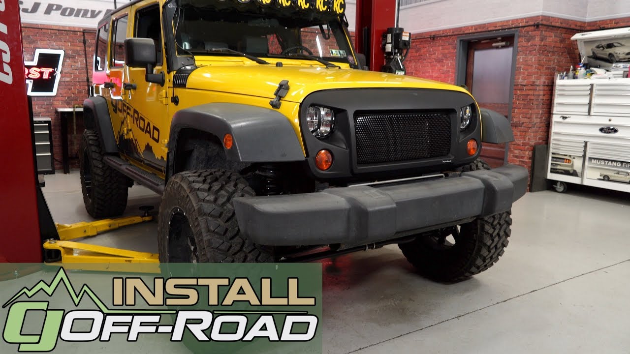 Jeep Wrangler JK Fabtech Lift Kit 3