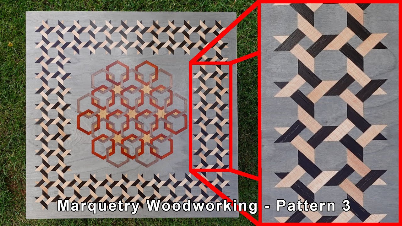 How I Make Marquetry: Geometric Design Step-by-Step
