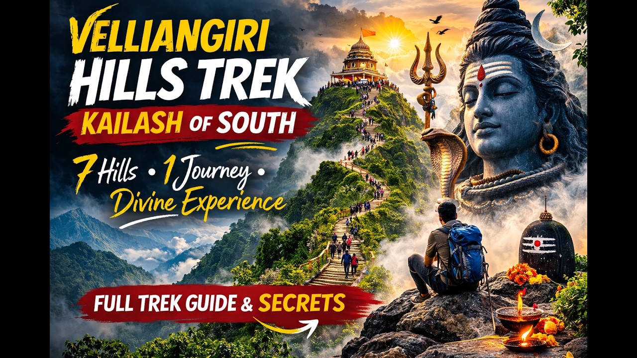 &ldquo;Velliangiri Hills Trek | Kailash of South Full Journey | 7 Hills Spiritual Adventure&rdquo;