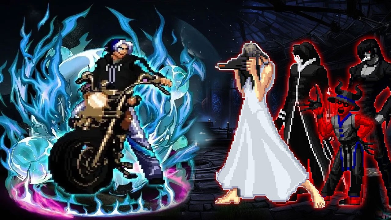 [Mugen KOF] Эрик Кё против Неудержимой команды ужасов