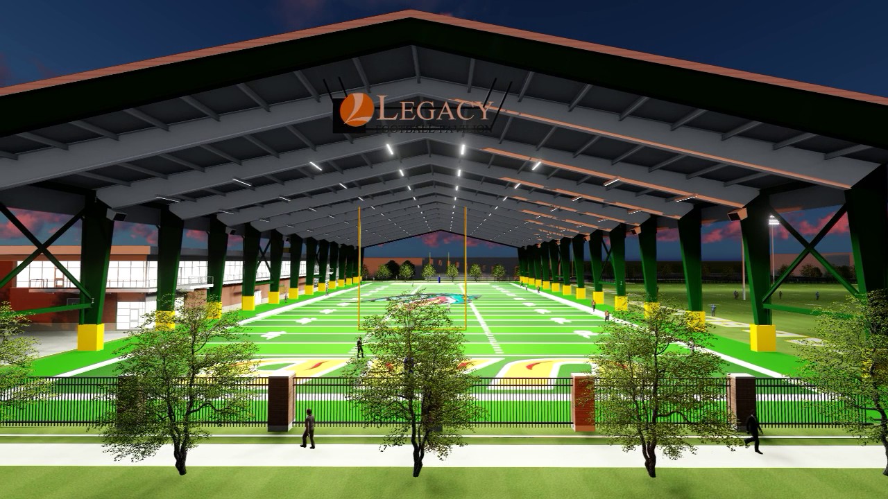 Fly-Through: UAB Football Operations Center & Legacy Pavilion