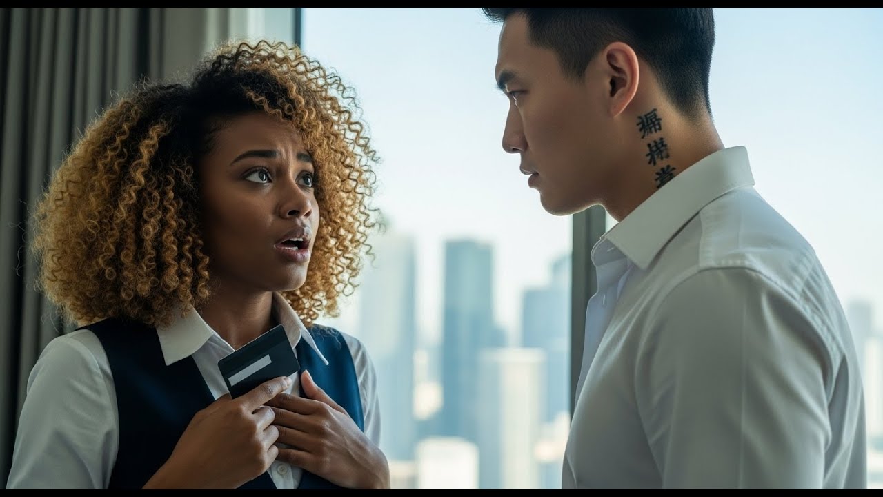 A Black Woman Accidentally Entered a Luxury Suite— The Cold Korean Boss Fell for Her and Spoiled Her