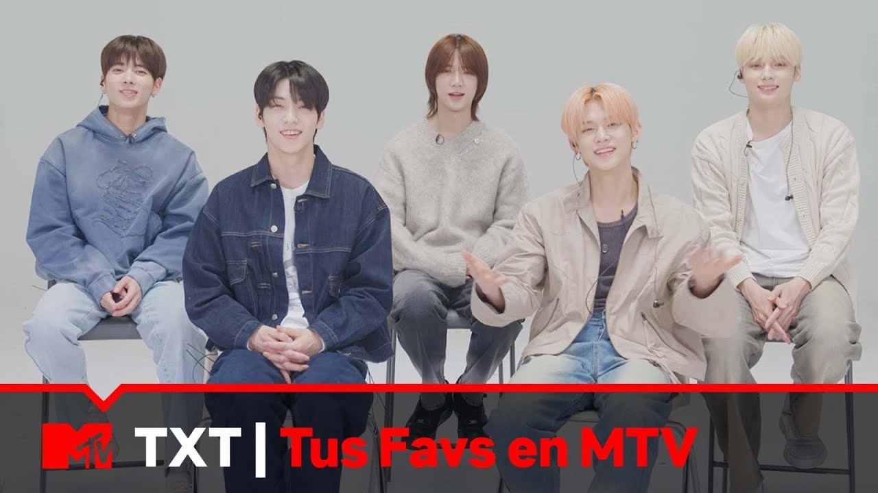 Chismecito con TOMORROW X TOGETHER | Tus Favs En MTV