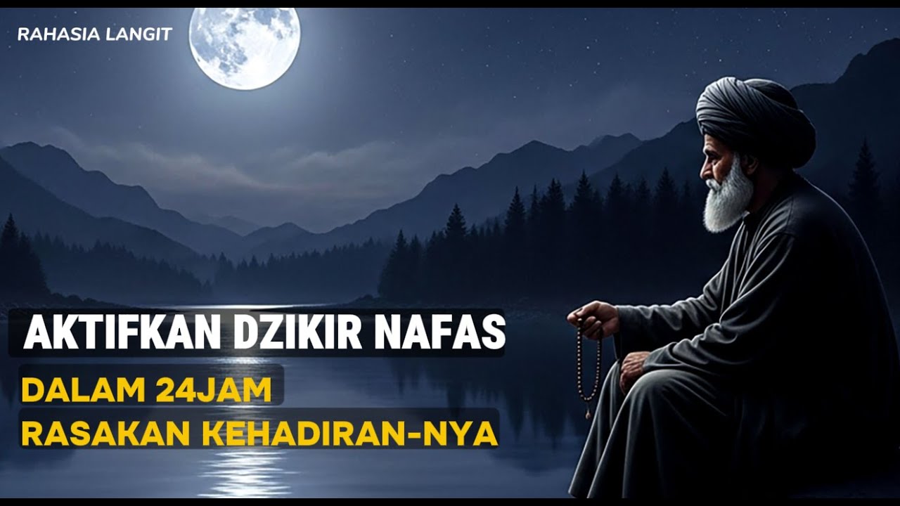 MENGAKTIFKAN DZIKIR NAFAS | CARA PARA WALI MERASAKAN KEHADIRAN ALLAH 24 JAM 🌀
