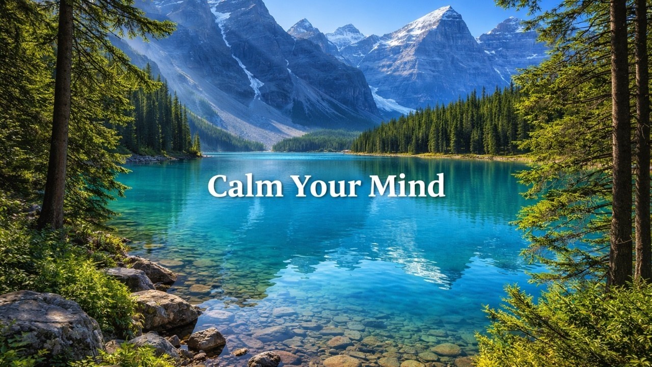 Blue Lake Piano Meditation | Banff's Hidden Paradise