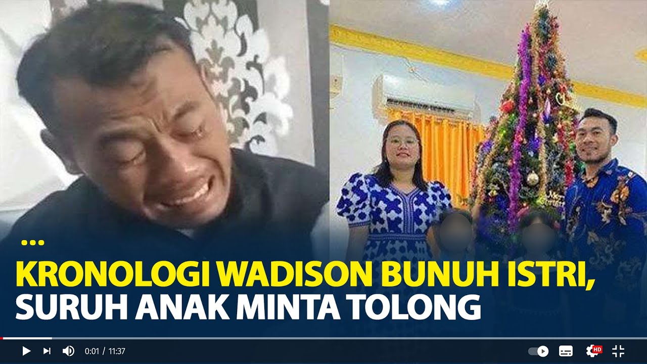 Wadison Suruh Anak Minta Tolong, Kronologi Terungkapnya Suami Bunuh Istri di Serang