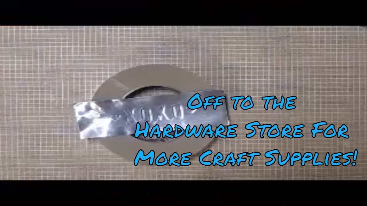 Embossing  on metal repair tape