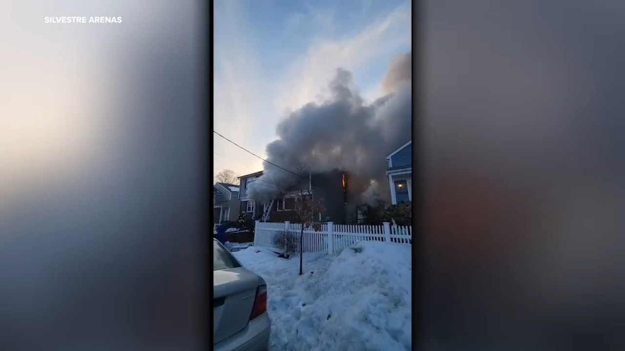 Several people rescued from raging house fire in Mamaroneck