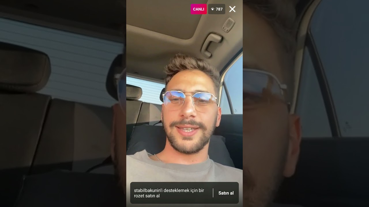 Stabil bakunin instagram canlı yayın