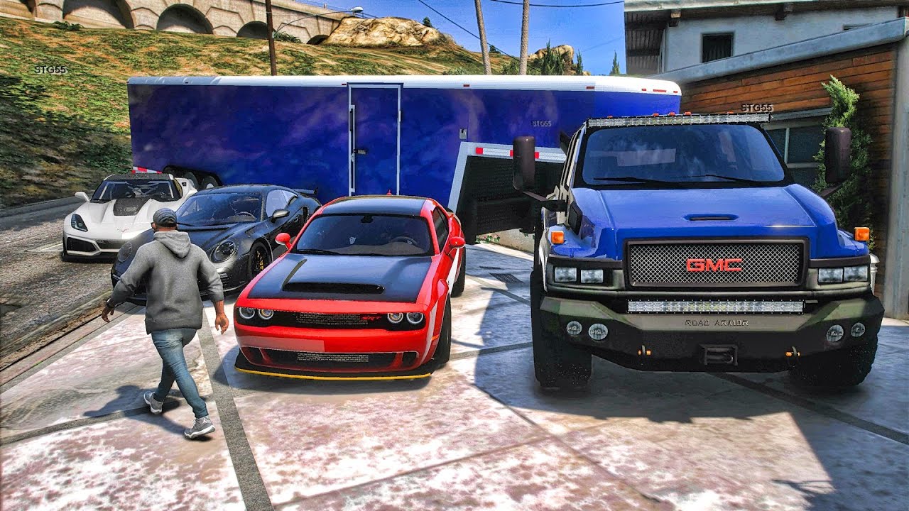 Millionaire's Car Delivery in GTA 5!| Let's go to work GTA 5 Mods| 4K