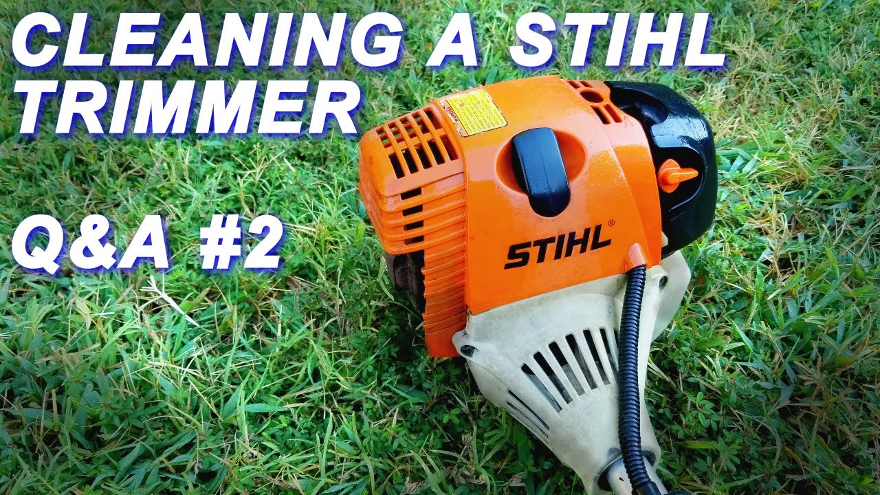 Чистка триммера STIHL FS90 R, вопросы и ответы №2
