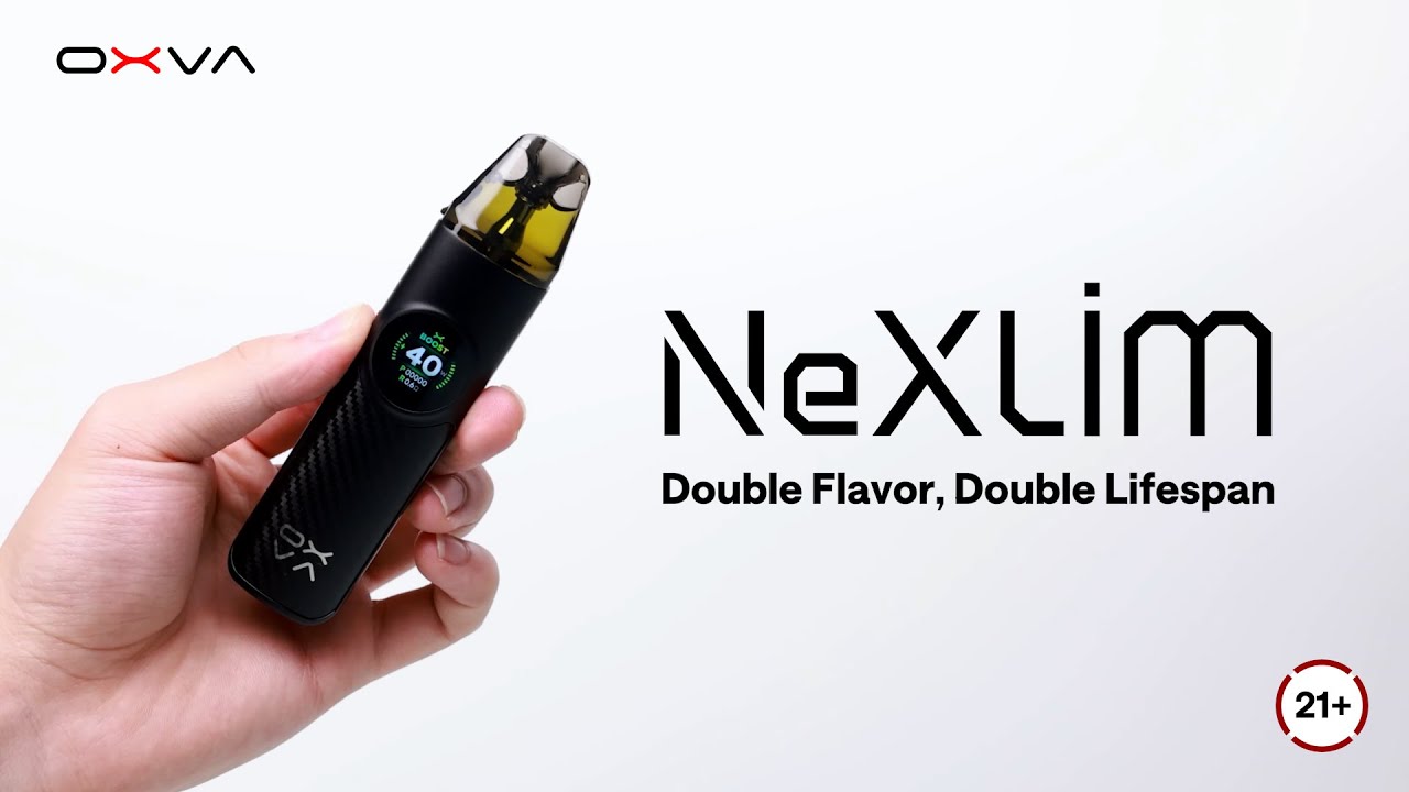 OXVA NeXLIM! Next-Gen Vape with Dual Mesh Tech!
