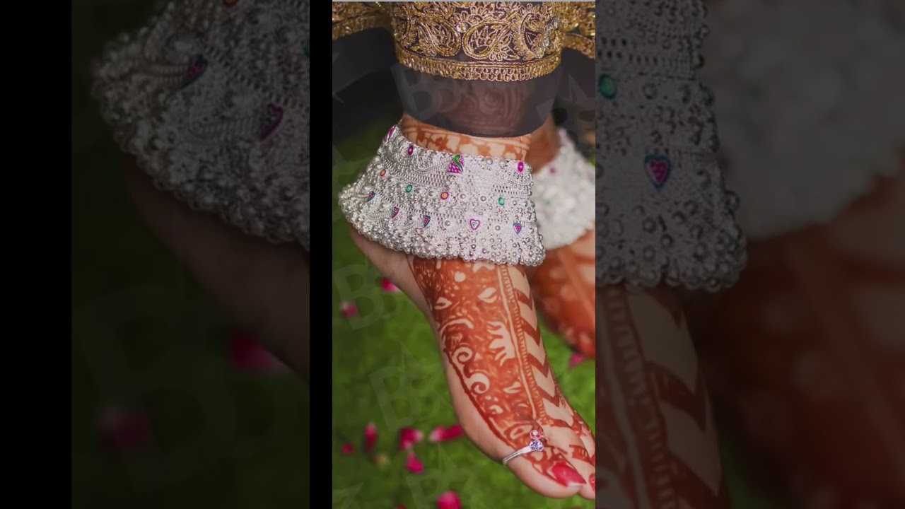 #newlatest bridal Payal designs #shortvideo