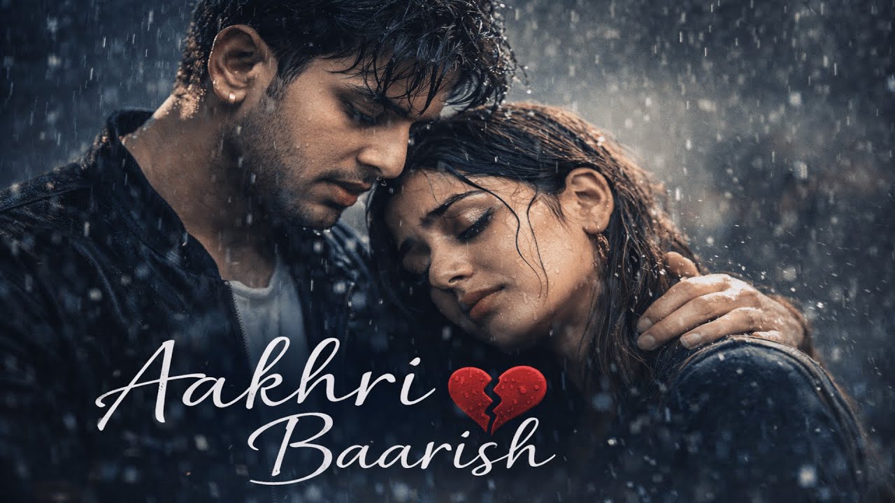 Aakhri Baarish 🌧️🖤 | Emotional Sad Song | Rainy Night Lofi Vibes