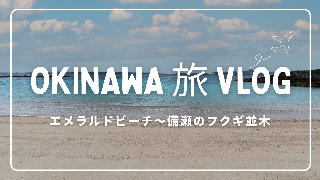 沖縄の旅－エメラルドビーチ～備瀬のフクギ並木
