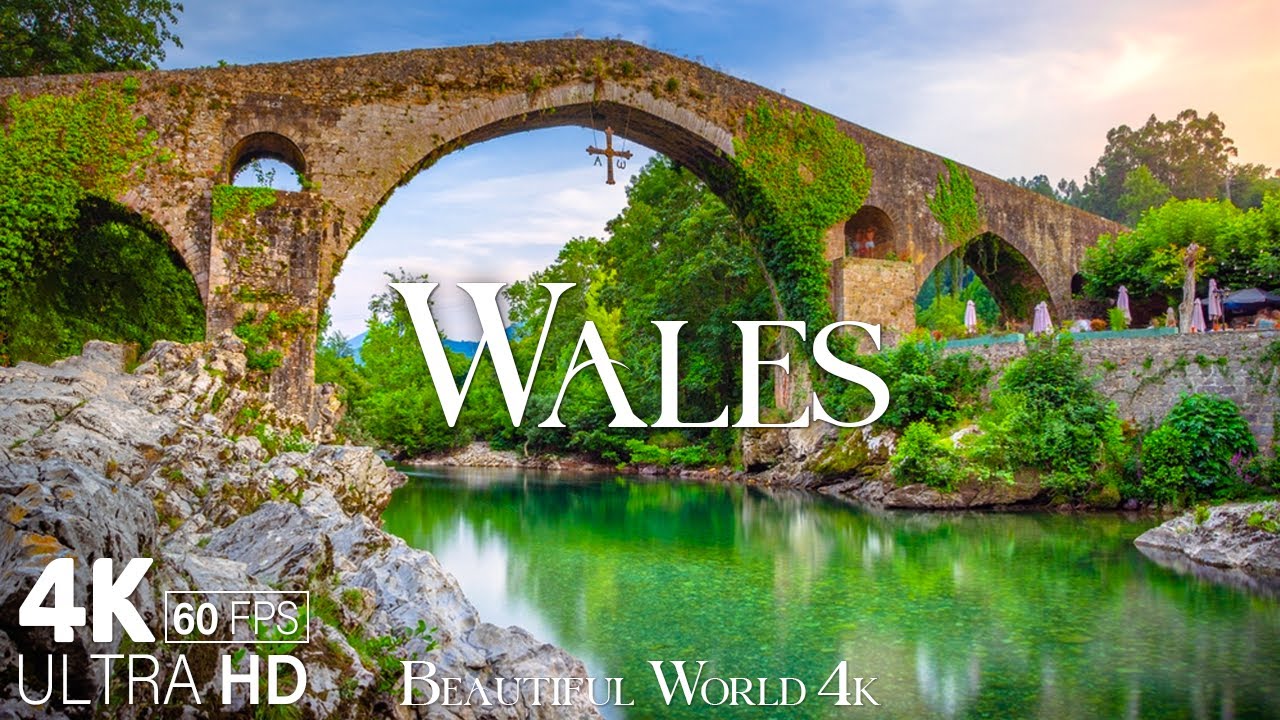 Wales 4K - Discover the Natural Beauty of this Breathtaking Country - Calming Music