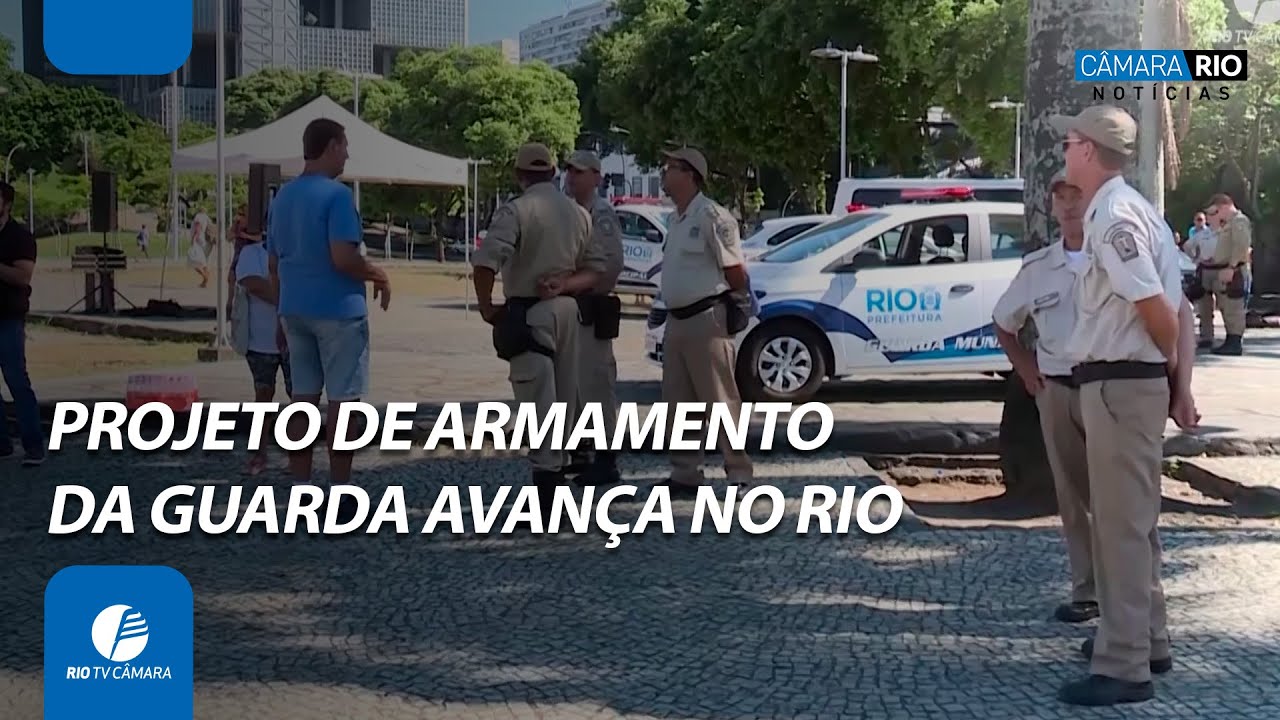 Guarda Municipal armada avança na Câmara do Rio