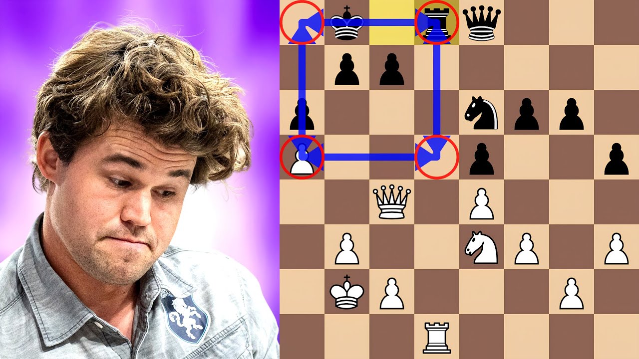 A Brilliant Tactic Lazavik & Carlsen Missed | Speed Chess Championship