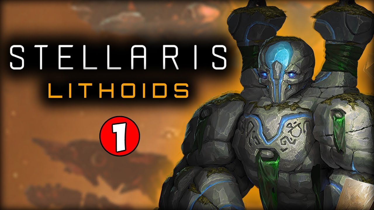 THE ROCK KING RISES! Stellaris - Lithoids Gameplay #1