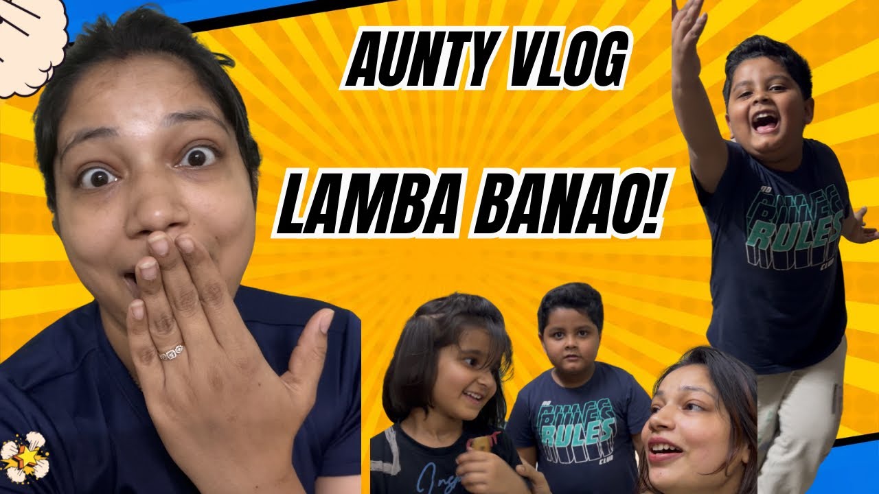 Aunty Vlog Lamba Banaya Karo!’ 😍 Dil Khush Ho Gaya