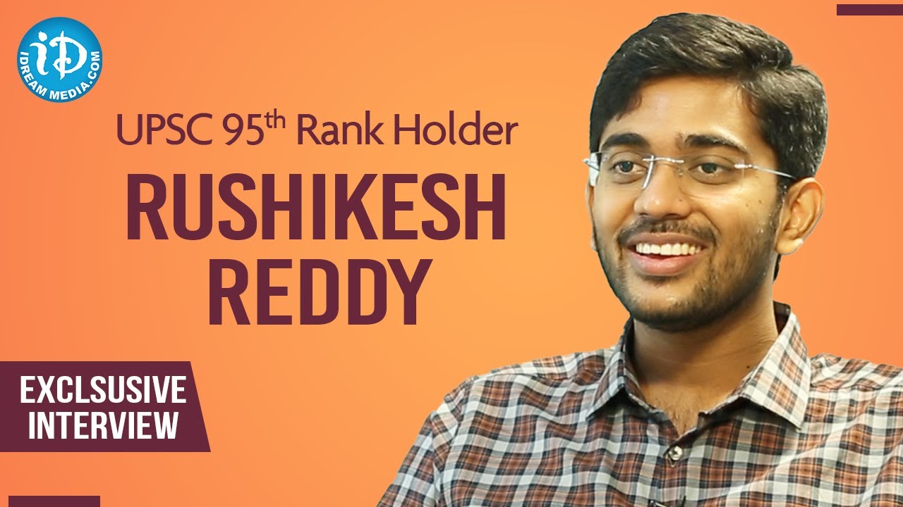 UPSC 95th Rank Holder Rushikesh Reddy Exclusive Interview | Dil Se With Anjali #226 | iDream Movies