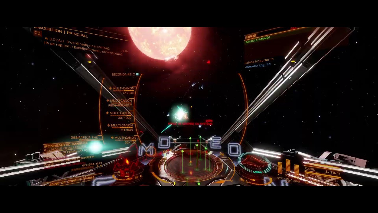 S&eacute;ance de Gaming Elite Dangerous Test du KESTREL MK2