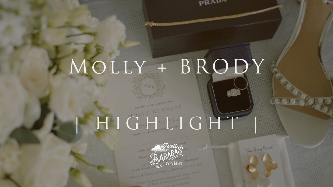 MOLLY + BRODY _ highight - Castle Leslie Estate - Monaghan, Glaslough - Ireland wedding videographer