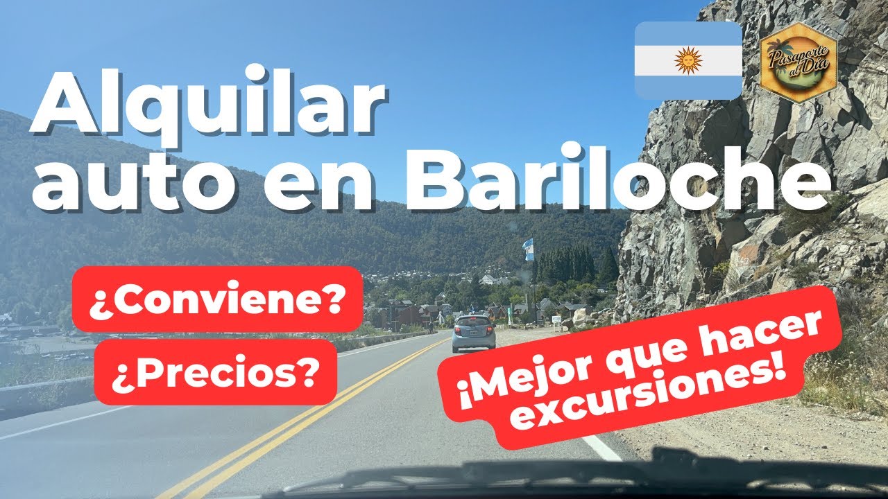 Alquiler de un auto en Bariloche 🇦🇷 ¿Conviene? 🗻 ¿Cuánto sale?  [2023] Mejor que hacer excursiones