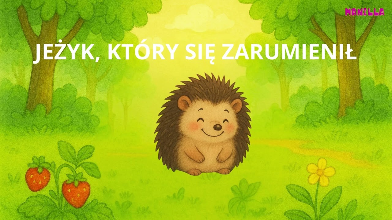 Jeżyk, który się zarumienił - bajka do słuchania, bajka o zawstydzeniu 