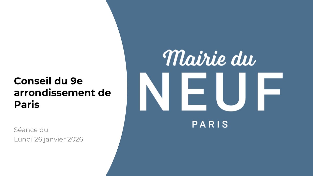 Conseil d'arrondissement du 26 janvier 2026