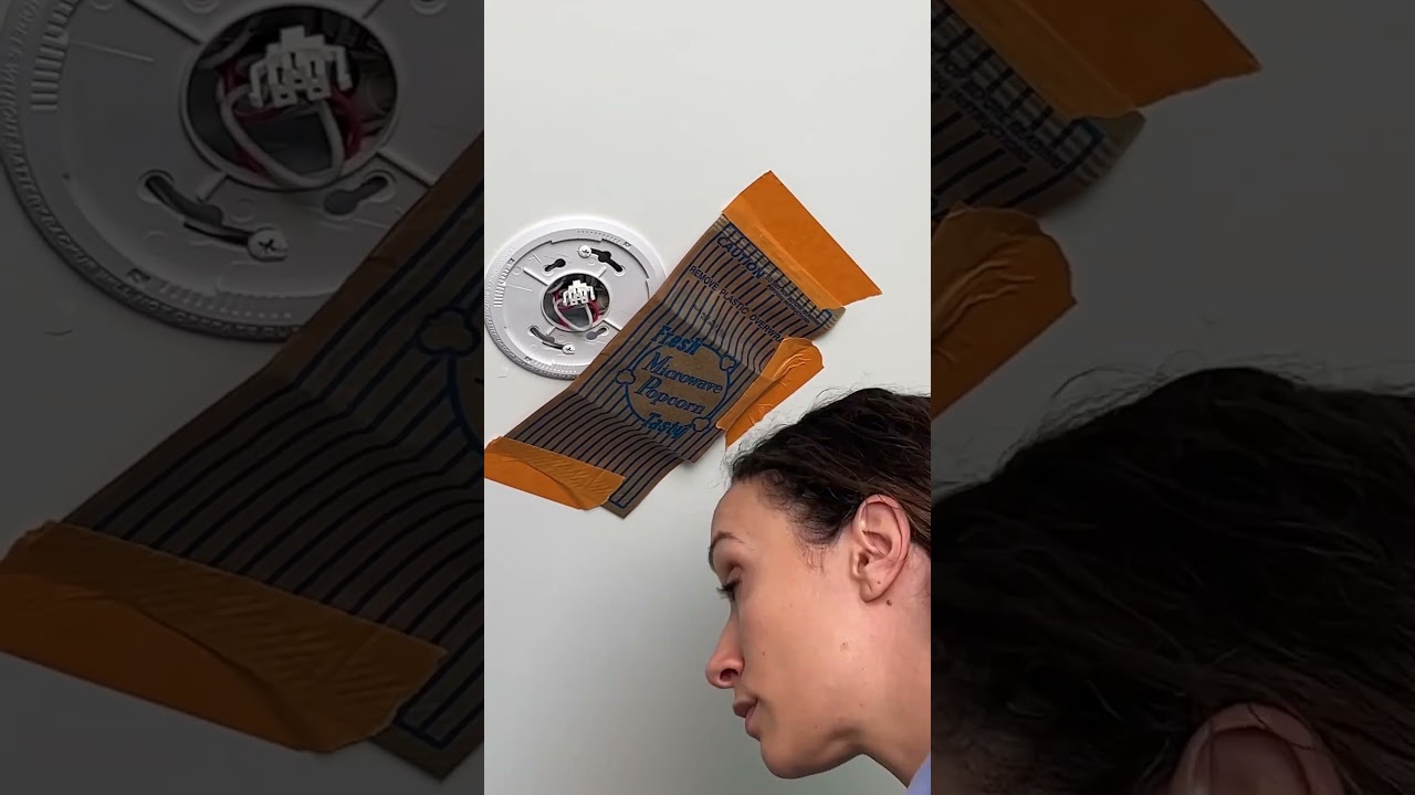 Лайфхак для детектора дыма #попкорн