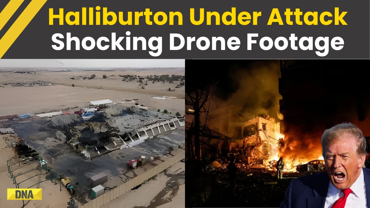 Iran Israel War: Halliburton And KBR Hit In Iraq | Shocking Footage Reveals Scale Of Destruction
