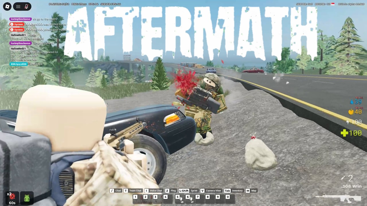 It's Not Easy Being This Geared in Aftermath (#6)