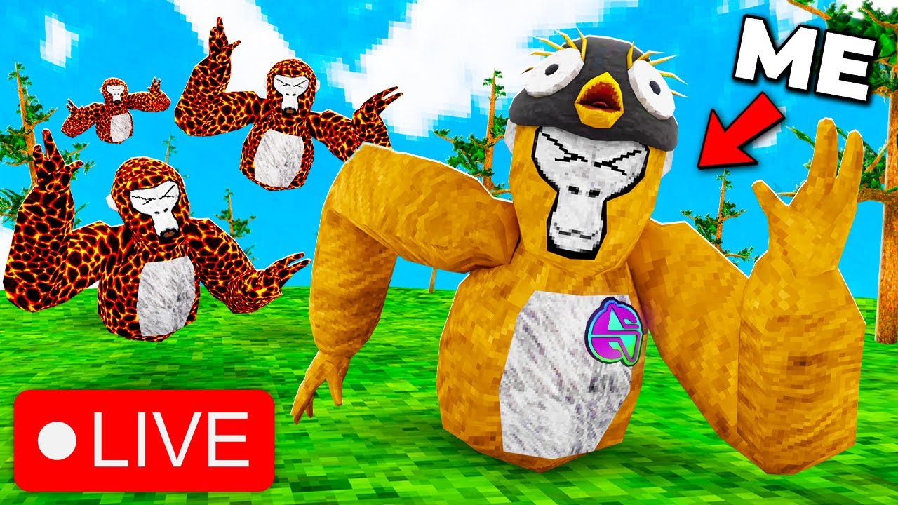 🔴Gorilla Tag LIVE🔴 MINIGAMES & FANCODES! #gorillatag #gtag #vr