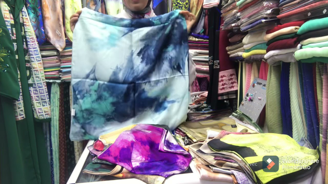 Foulards soie فولار حرير