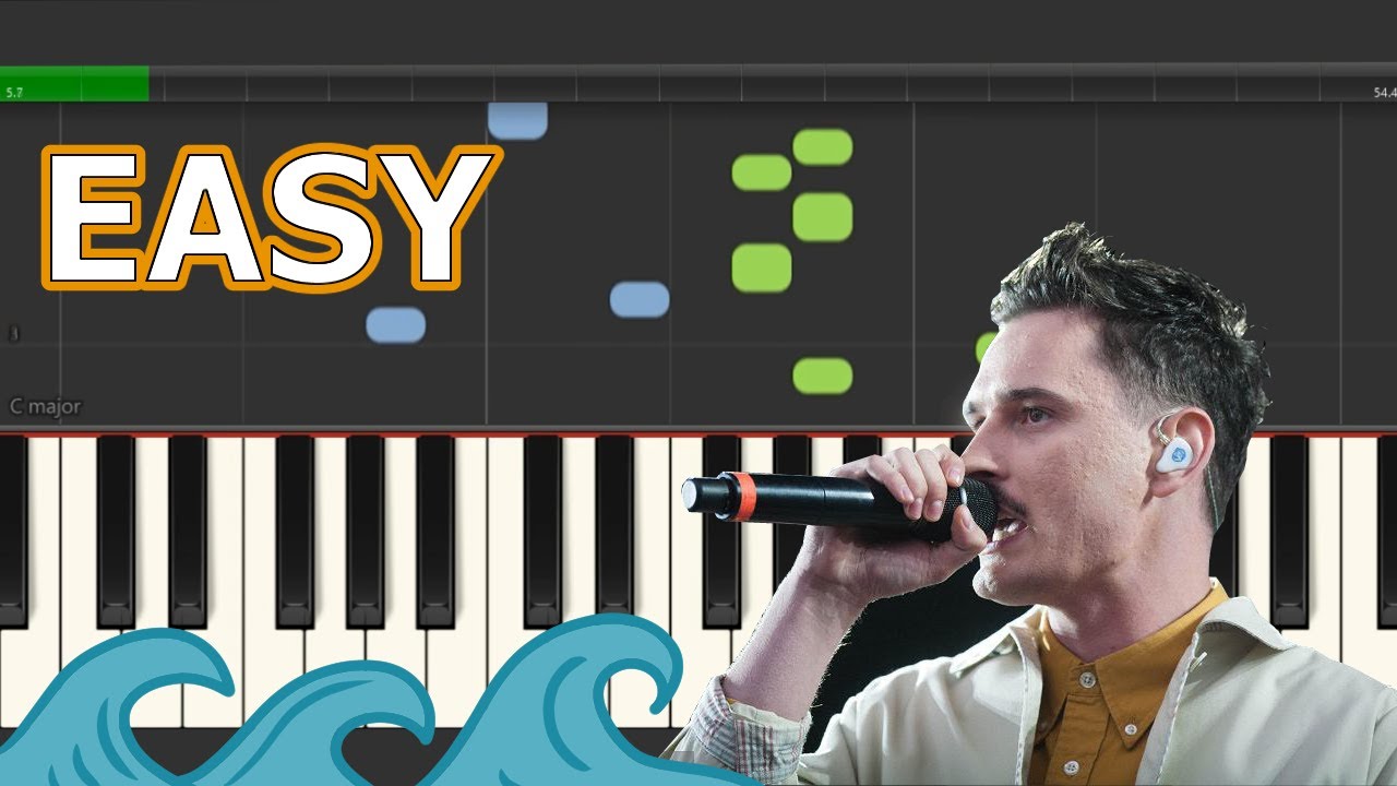 Dawid Podsiadło - Nie ma fal Piano Tutorial