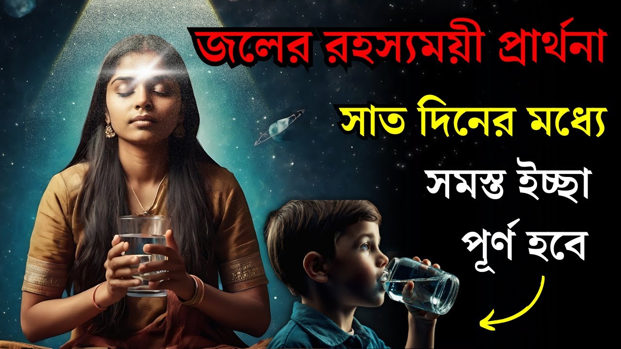 জলের শক্তিশালী প্রার্থনা || মহাপ্রয়োগ অনুসারে, সাত দিনে সমস্ত ইচ্ছা পূরণ হবে। Water prayer
