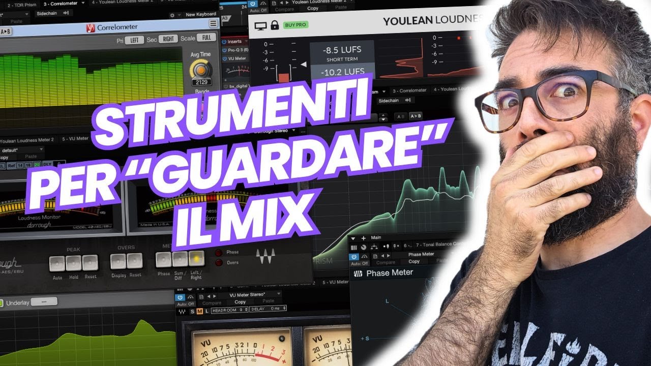 I METER INDISPENSABILI PER CONTROLLARE MIX E MASTERING