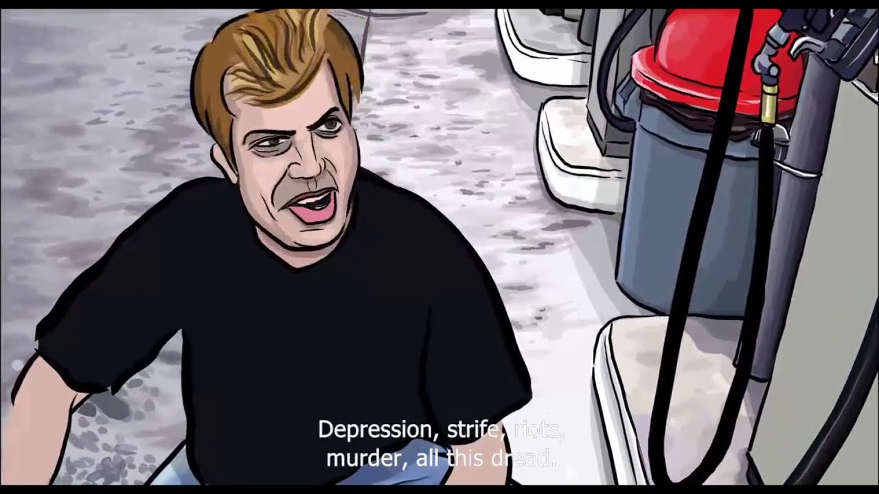 Waking Life - Self Destructive Man
