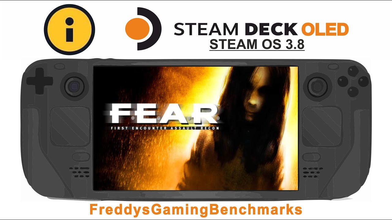Fear 1 on Steam Deck OLED with Steam OS 3.8