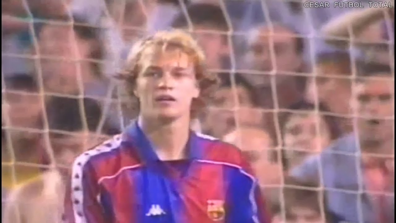 Jordi Cruyff jugando el Clásico Español - 27/05/1995