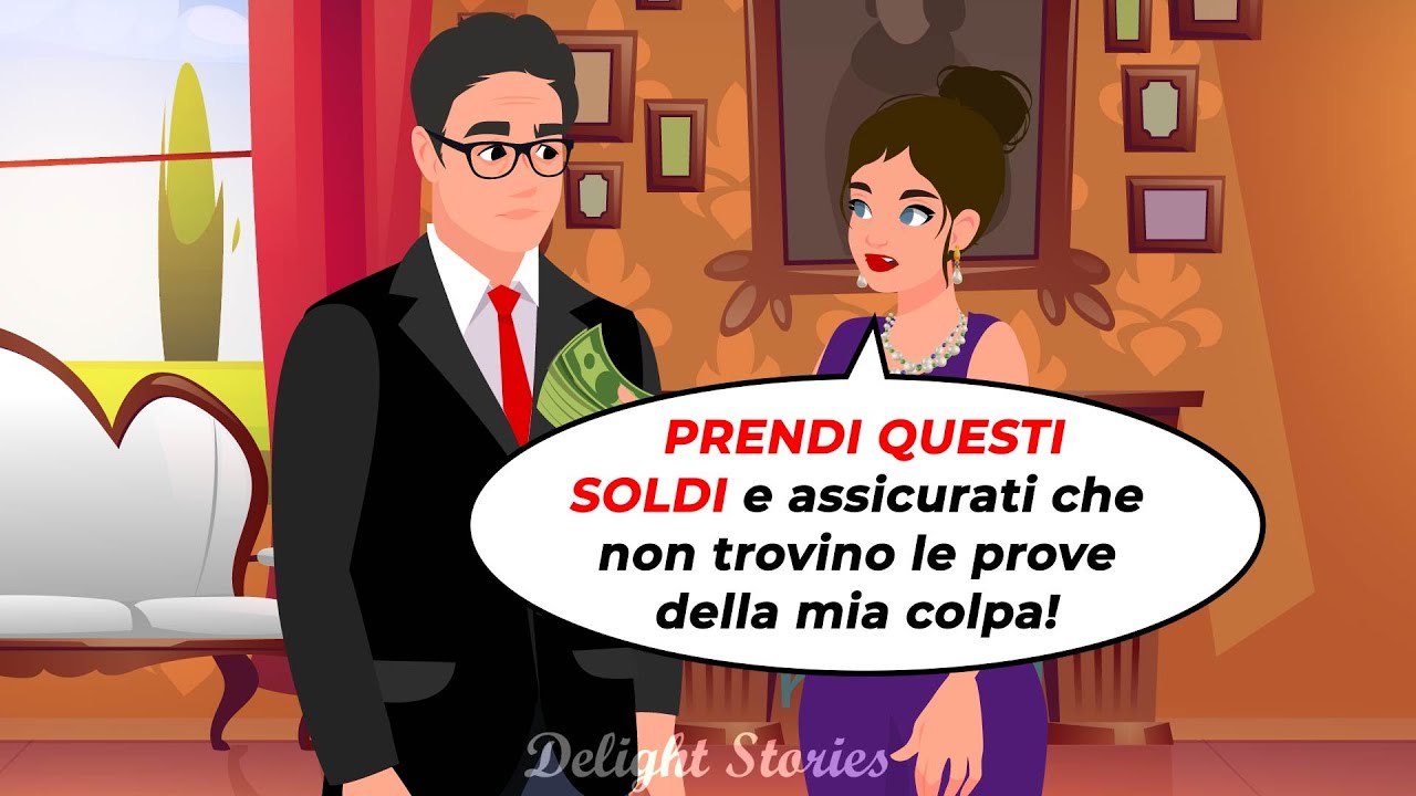 Una ragazza ricca e di successo aveva fretta di incontrare i suoi amici