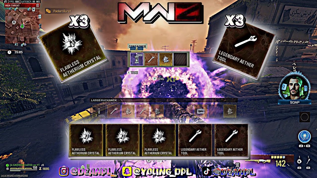 How To Get *FREE* Legendary Aether Tool & Flawless AETHERIUM Crystal! Modern Warfare 3 Zombies