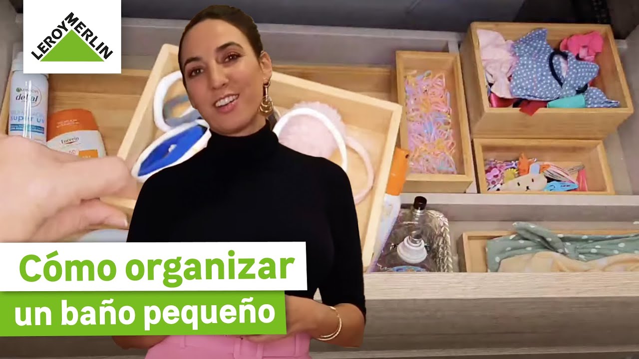 Cómo organizar un baño pequeño con @ORDENOTUCASA | LEROY MERLIN
