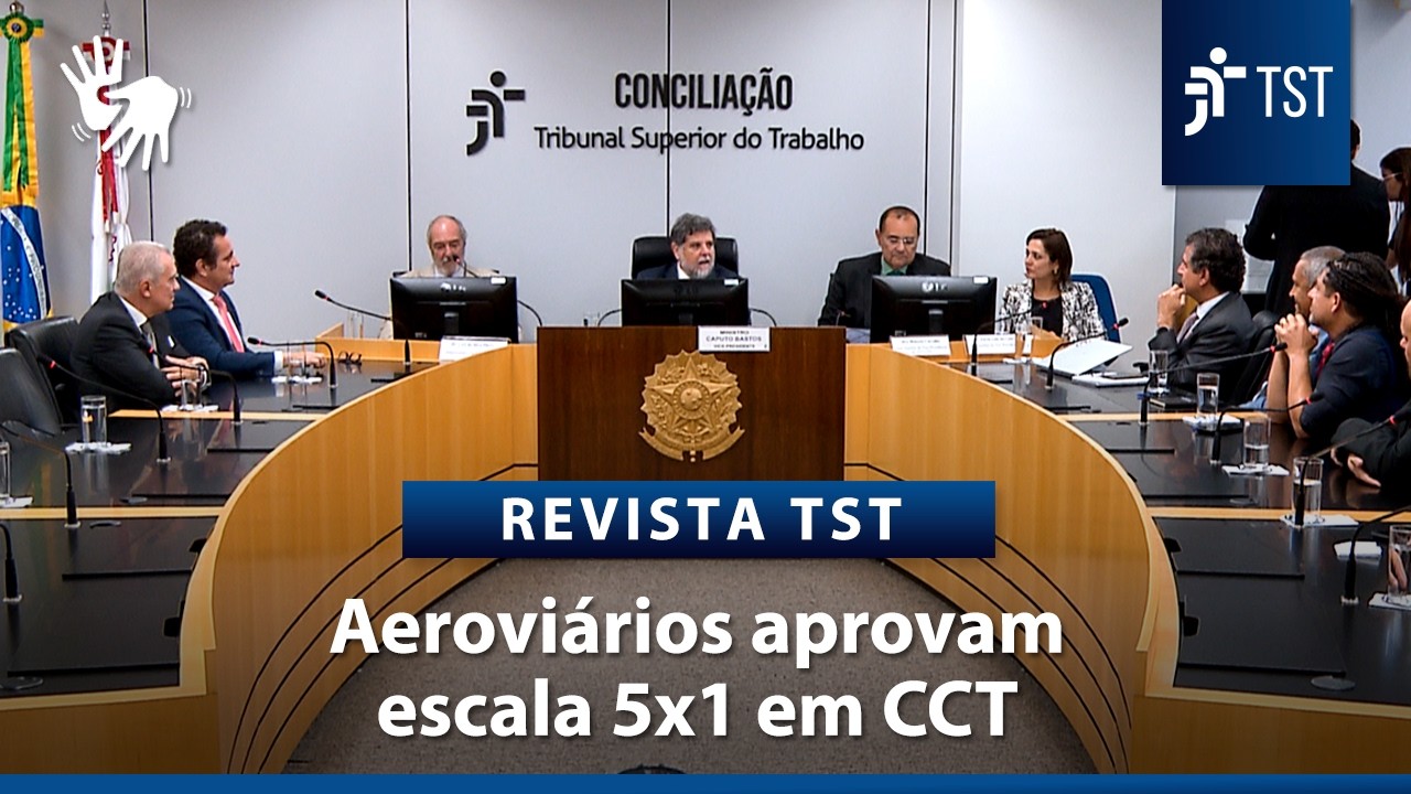 TST homologa convenção coletiva dos aeroviários que assegura adoção da escala 5x1