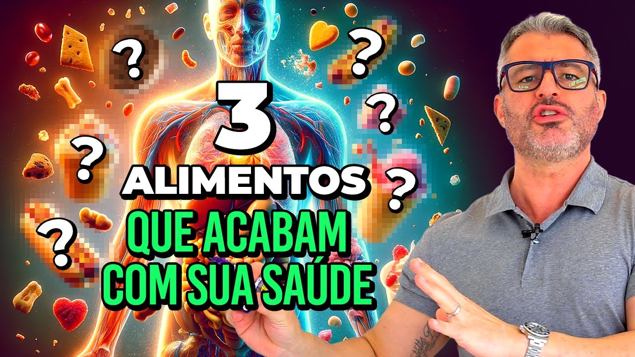 Os 3 PIORES alimentos do mundo