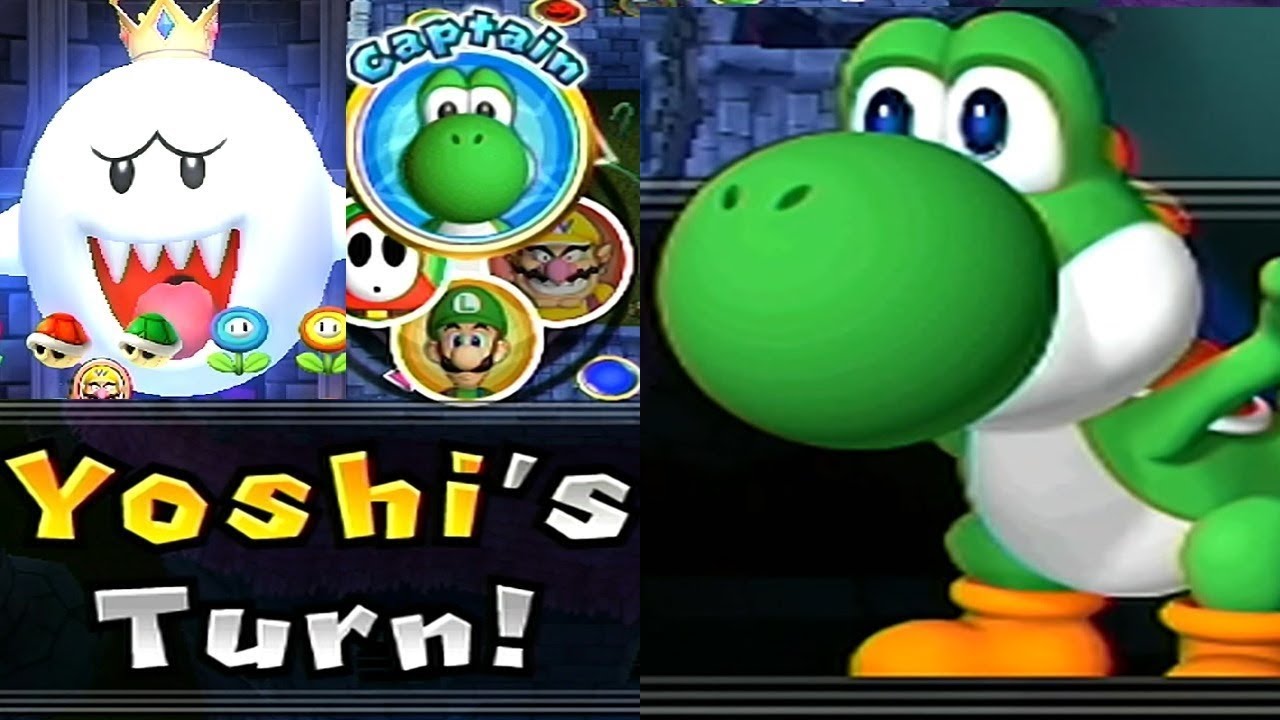 Mario Party 9◆Solo Mode #121 Yoshi◆Boo's Horror Castle